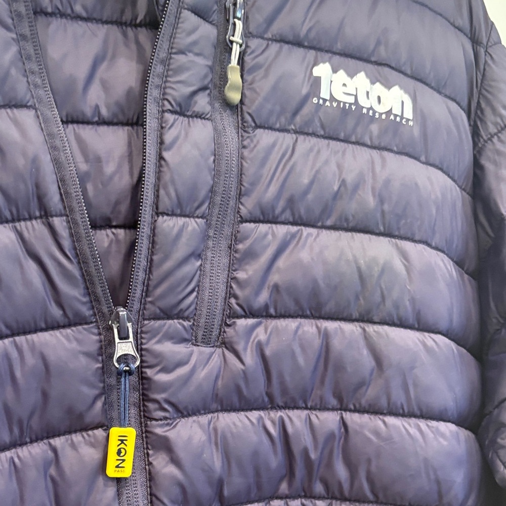 Teton Navy Puffer Jacket - Picture 4 of 5